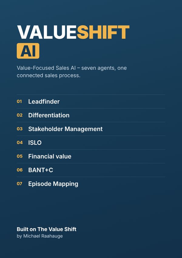 ValueShift AI – seven agents