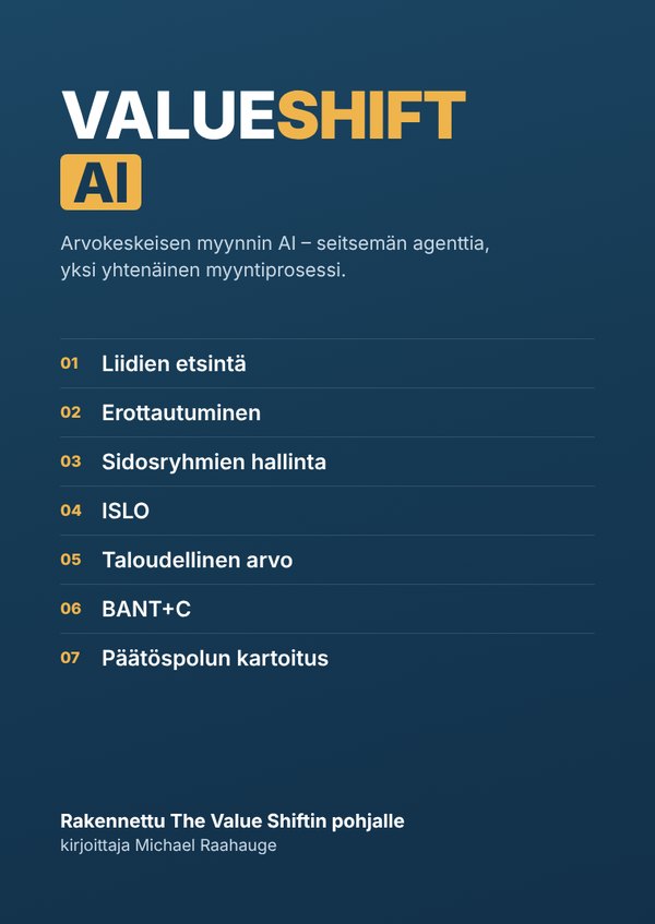 ValueShift AI – seitsemän agenttia